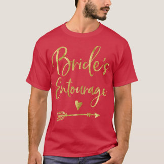 T-shirt Heart Arrow Dark Yellow