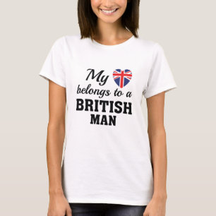 T-shirt Heart Belongs British