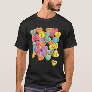 T-shirt Heart Candy Saint Valentin pour les hommes Femme &