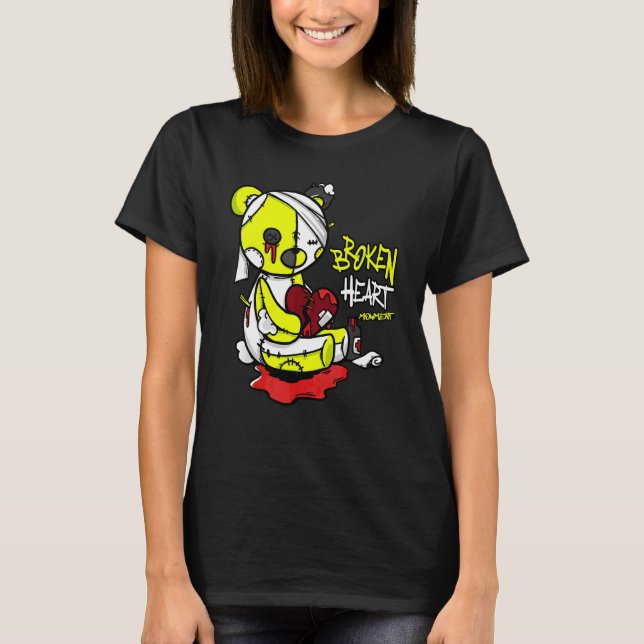 T-shirt Heart Drippping Retro High Og Visionaire Volt 1s M (Devant)
