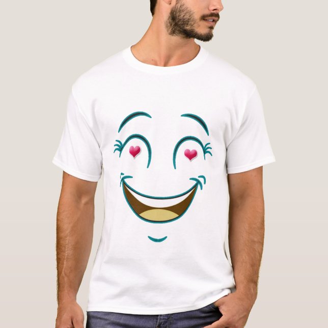T-shirt Heart Eyes (Devant)
