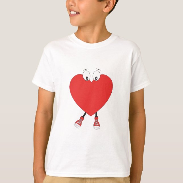 T-shirt Heart Shape (Devant)