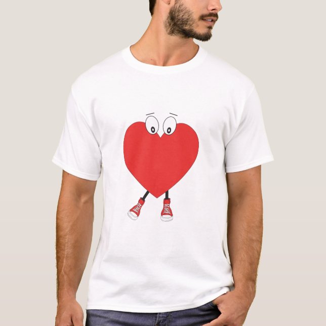 T-shirt Heart Shape (Devant)