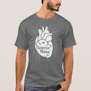 T-shirt Heart Warrior Mama