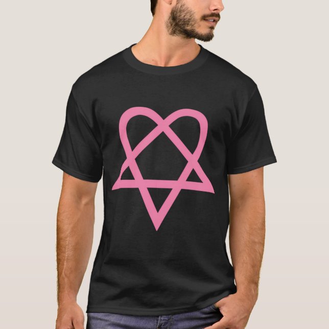 T-shirt Heartagram - (Devant)