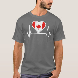 T-shirt Heartbeat 2 du Canada