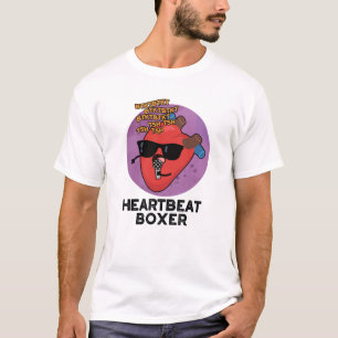 T-shirt Heartbeat Boxer Funny Music Heart Pun