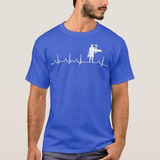 T-shirt Heartbeat EKG RC Plane Lovers Cadeau