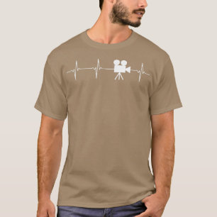 T-shirt Heartbeat Video Camera Video Camera T