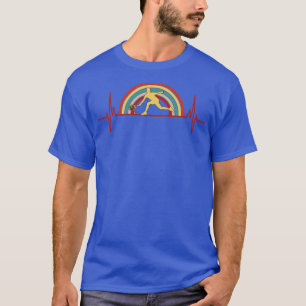 T-shirt Heartbeat vintage Tennis Lover