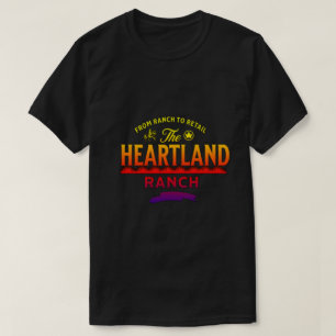 T-shirt Heartland Ranch du ranch au commerce