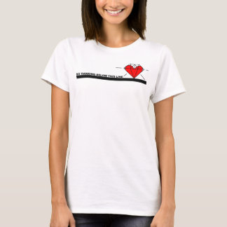 T-shirt Heartline de l'esprit