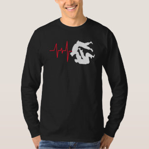 T-shirt Heartline Sport Judo Martialheart Ligne de vie