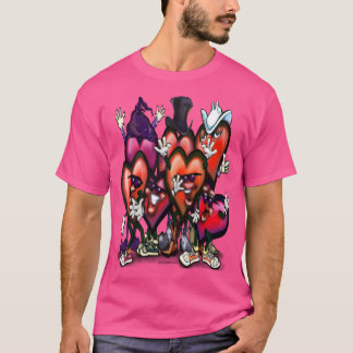 T-shirt Hearts Party
