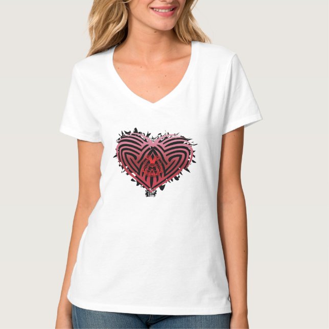 T-shirt Heartz rocailleux (Devant)