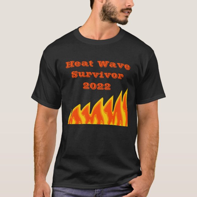T-shirt Heat Wave Survivor 20212 (Devant)