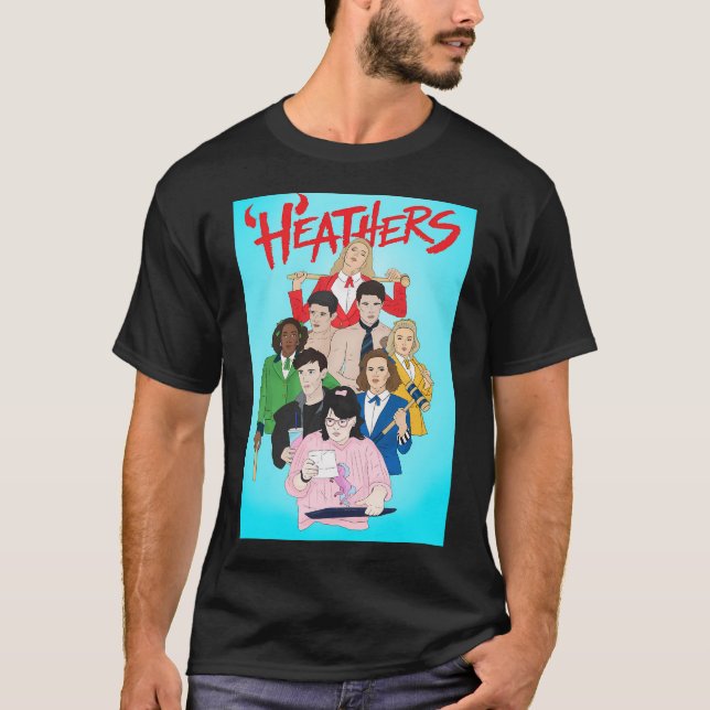 T-shirt Heathers The Musical- Casting complet (Devant)