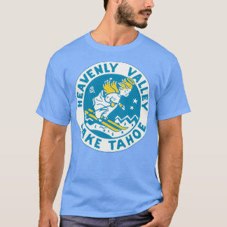 T-shirt Héavenal Valley Lake Tahoe Vintage voyage Decal