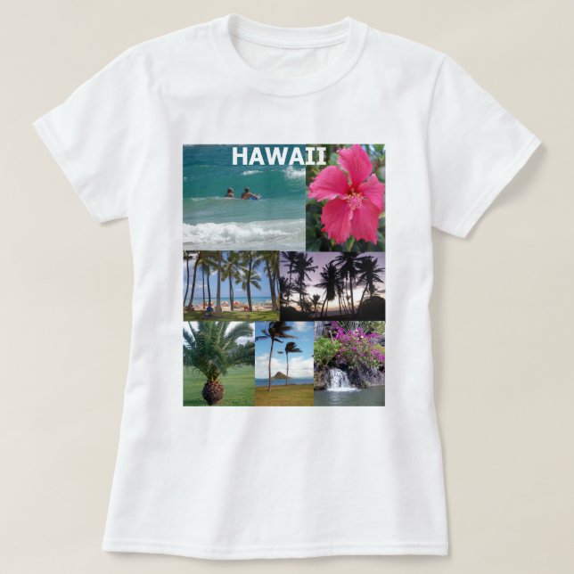 T-shirt Heavenly Hawaii par Khoncepts (Design devant)