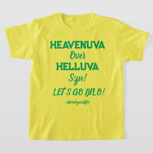 T-shirt HEAVENUVA Sur HELLUVA Enfants (Poser)
