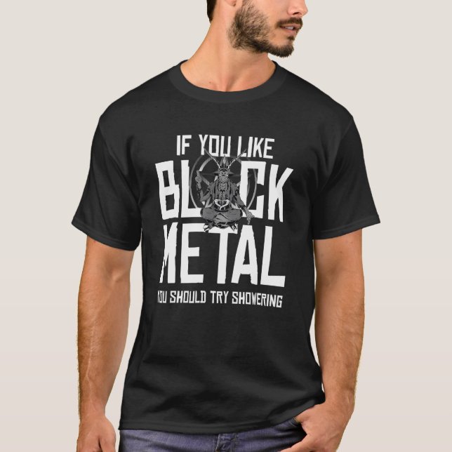T-shirt Heavy metal (Devant)