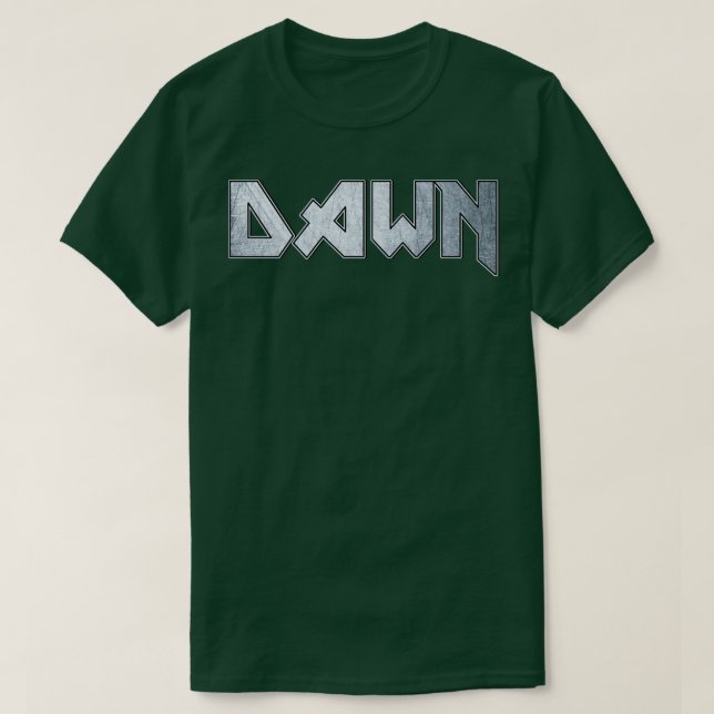 T-shirt Heavy metal Dawn (Design devant)