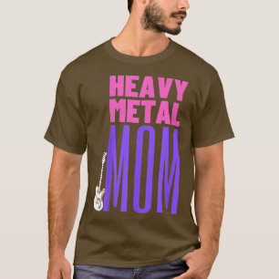 T-shirt Heavy Metal Mom Band Music Festival Concert WomenG