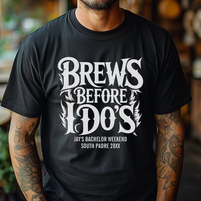 T-shirt Heavy Metal Personnalisé Enterrement de Vie de Gar (Créateur téléchargé)