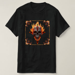 T-shirt Heavy Metal Rock & Roll Music Band Skull Concert
