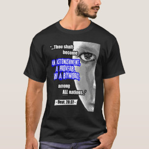 T-shirt Hébreu Israélite Vêtements Juda Proverbe Byword Bi