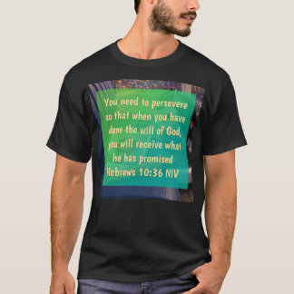 T-Shirt Hébreux 10:36