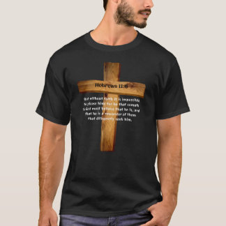 T-shirt Hébreux 116 Jésus compte Écriture Sainte de la Bib