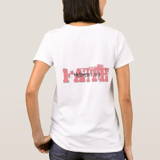 T-shirt Hébreux Passage 11:1