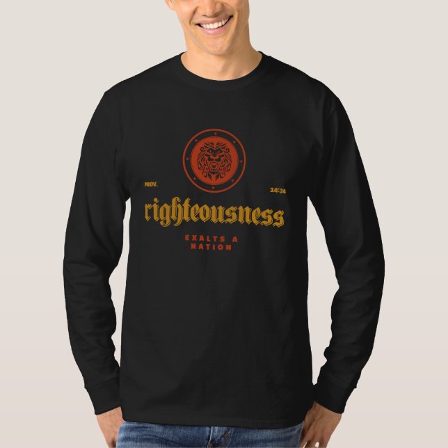 T-shirt Hebrew Israelite Clothing Righteousness Lion of Ju (Devant)