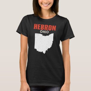 T-shirt Hébron Ohio USA State America Travel Ohioan