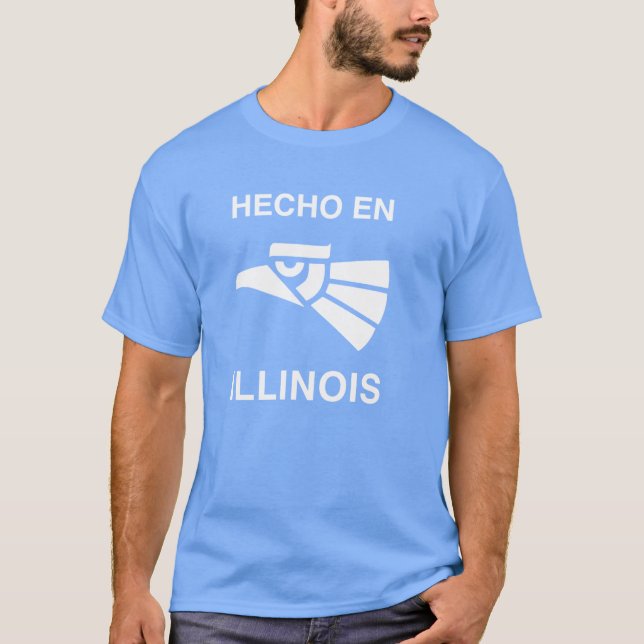 T-shirt Hecho en Illinois (Devant)