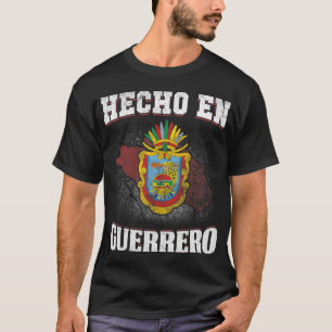 T-shirt Hecho En Mexico Guerrero