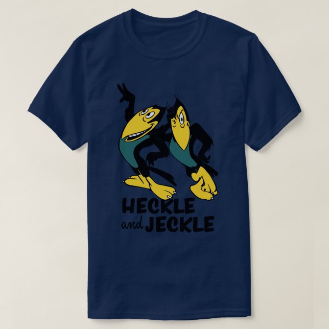 T-shirt Heckle et Jeckle Vieux toon (Design devant)
