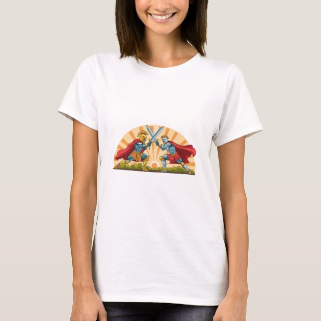 T-shirt Hector et Achille (Devant)