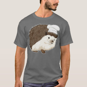 T-shirt Hedgehog Cook Chef Casquette