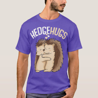 T-shirt Hedgehugs Hérisson Femmes Enfants Garçons Filles