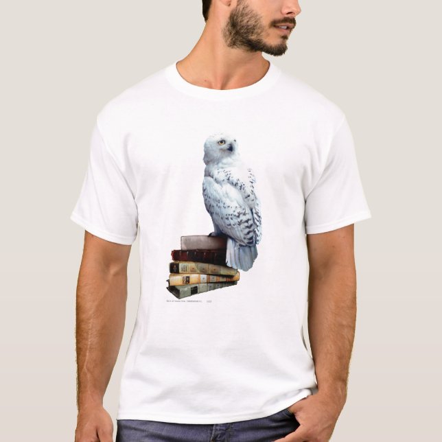T-shirt Hedwig dans les livres (Devant)