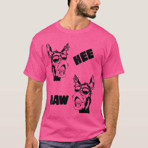 T-shirt Hee Haw, Cool, Drôle âne