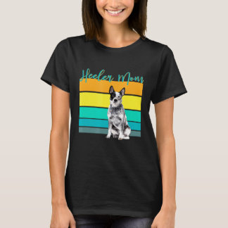 T-shirt Heeler Mom I Australian Cattle Dog I Fami domestiq