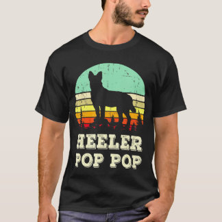T-shirt Heeler Pop Pop Heeler Grandpa Australian Cattle Do