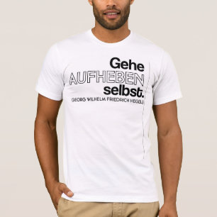 T-shirt Hegel Aufheben T