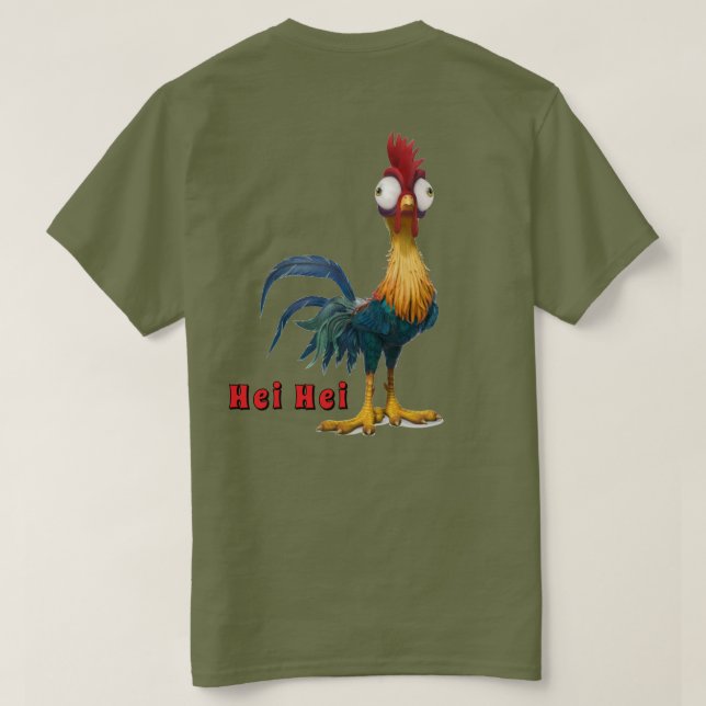 T-shirt Hei Hei Chickenshirt (Design dos)