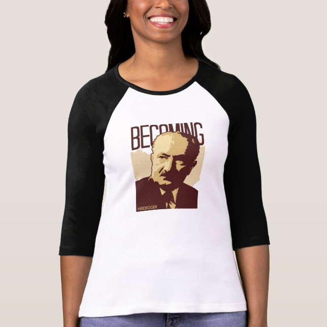 T-shirt Heidegger : Devenir (Devant)