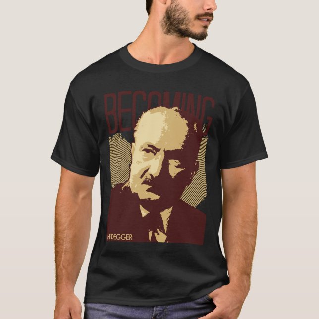 T-shirt Heidegger -- Devenir (Devant)