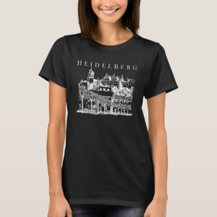 T-shirt Heidelberg Allemagne Voyager Heidelberg Voyager Ge